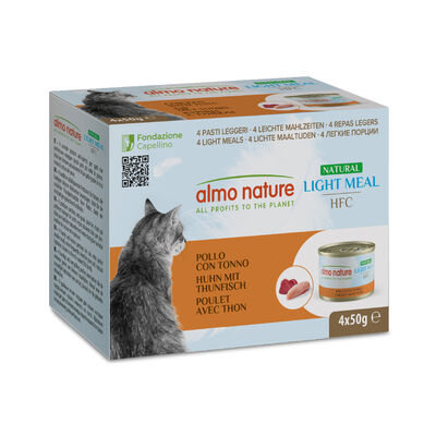 Almo Nature HFC Light Meal 4x50g 