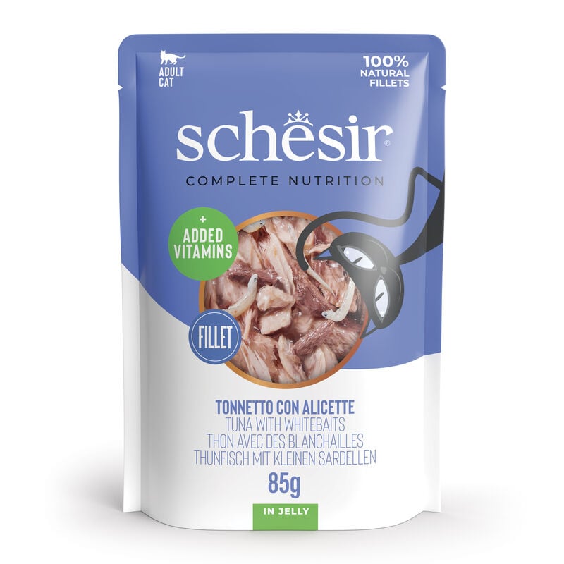 Schesir Cat Tonnetto con Alicette 85 gr