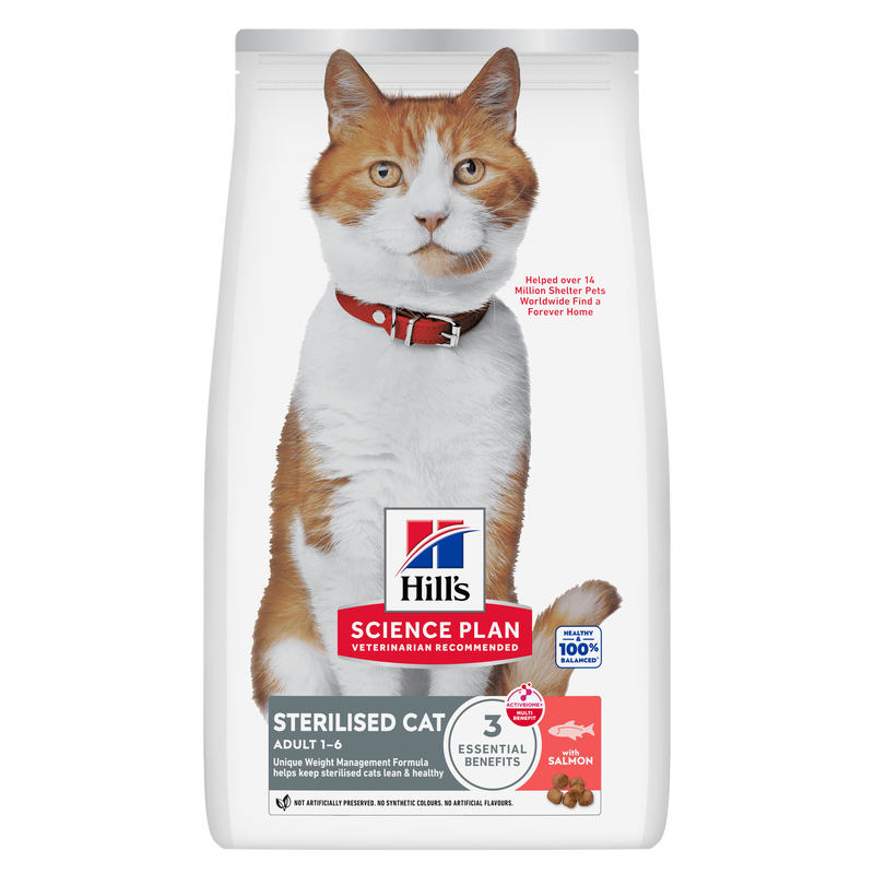 Hill's Science Plan Cat Adult Sterilised Salmone 300 gr