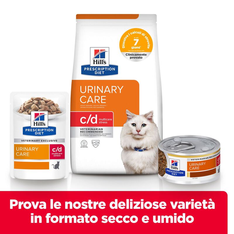 Hill's Prescription Diet Cat c/d Multicare Stress Pollo 3 kg