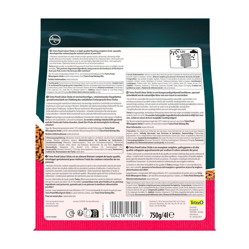 Tetra Pond Colour Sticks 4 L