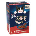 Felix Soup Cat Adult Filetti Manzo Pollo e Agnello 6 pz x 48 gr