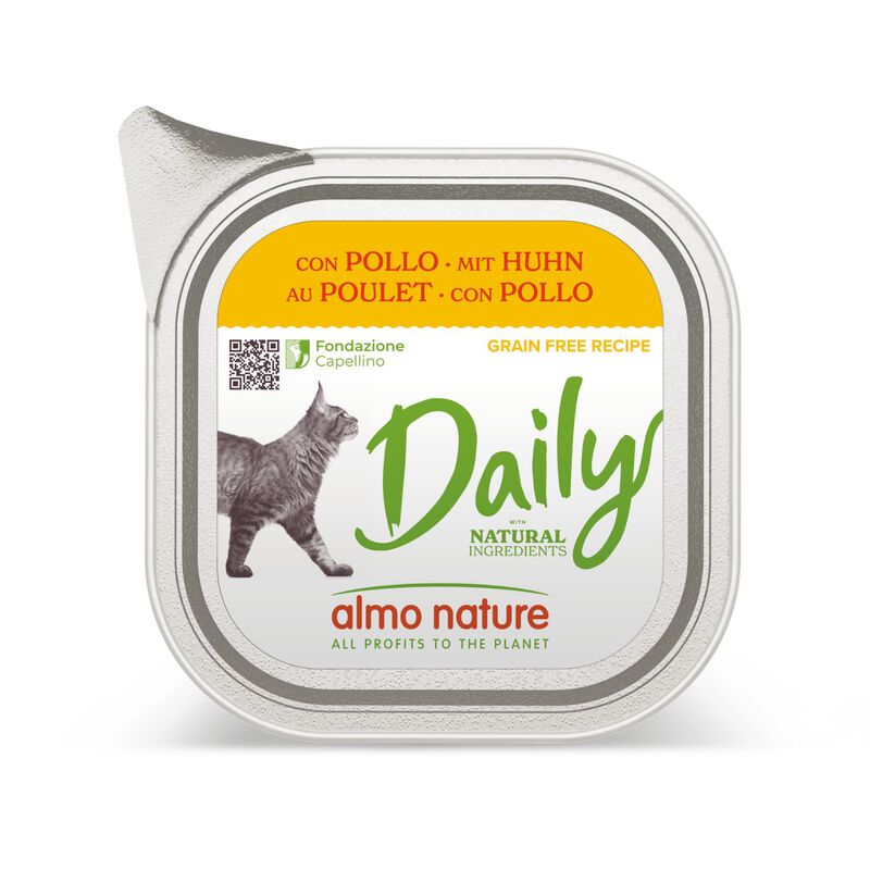 Almo Nature Daily Cat Adult Pollo 100g 
