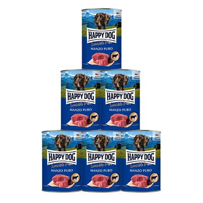 Happy Dog Sensible Pure Manzo Puro 400 gr