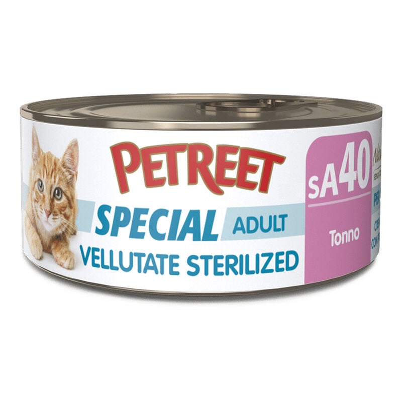 Petreet Vellutate Cat Sterilized Tonno 70 gr sA40
