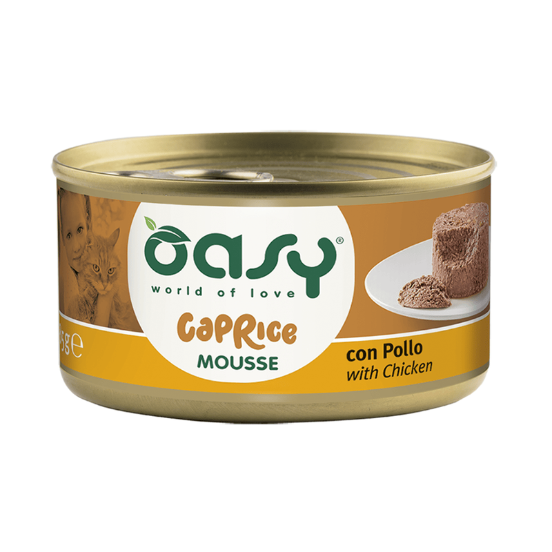 Oasy Caprice Cat Adult Gustosa Mousse con Pollo 85 gr