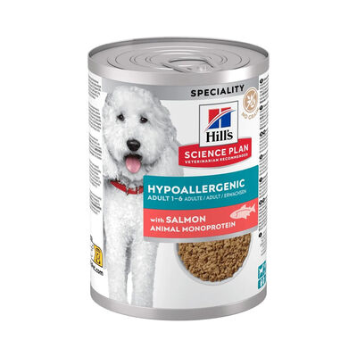 Hill's Science Plan Dog Adult Hypoallergenic Monoprotein Salmone 363gr
