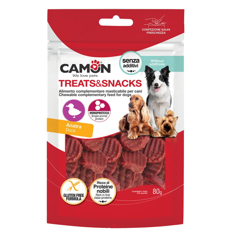 Camon Monetine Snack all'Anatra grigliata 80 gr