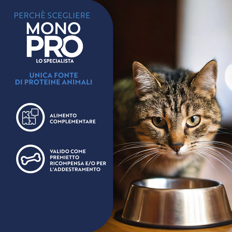 Monopro Cat Sterilised Snack Manzo 50gr