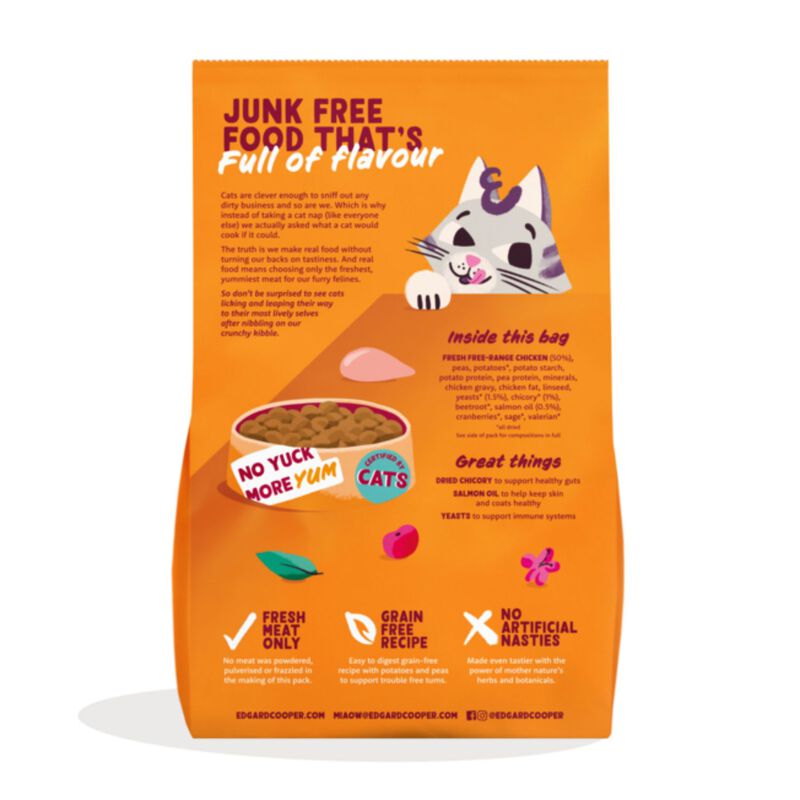 Edgard & Cooper Cat Adult al Pollo 325 gr