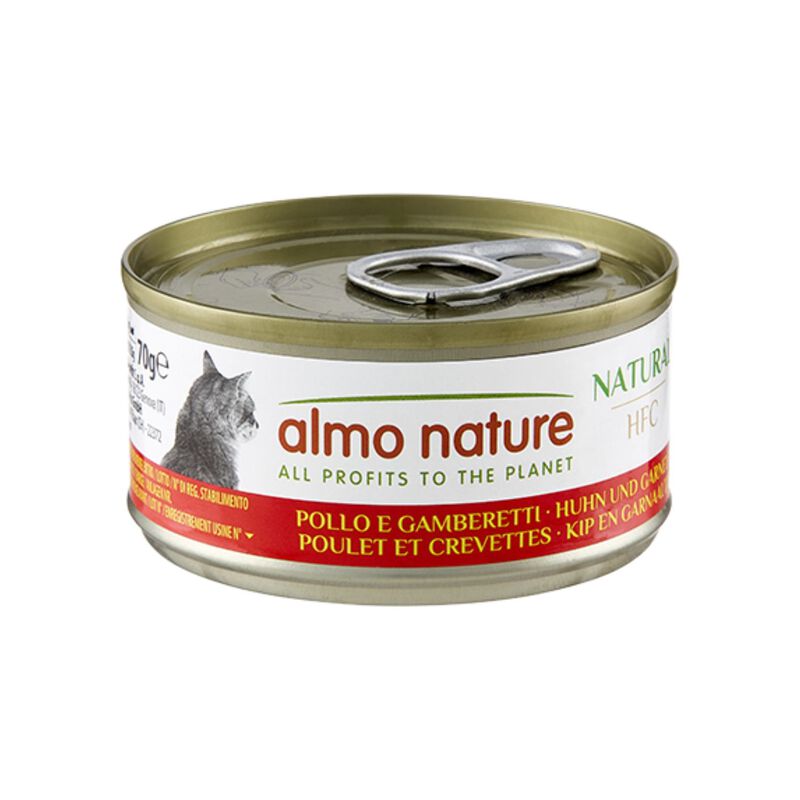 Almo Nature HFC Natural Cat Pollo e Gamberetti 70 gr