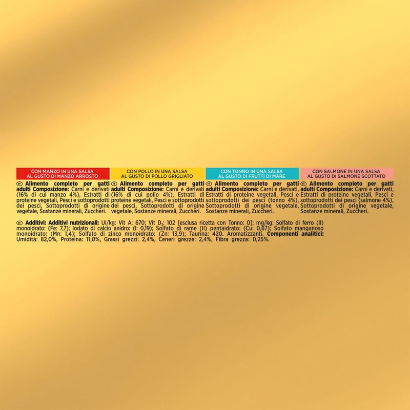 Gourmet Gold Cat Adult Multipack Delizie in Salsa 24 x 85 gr
