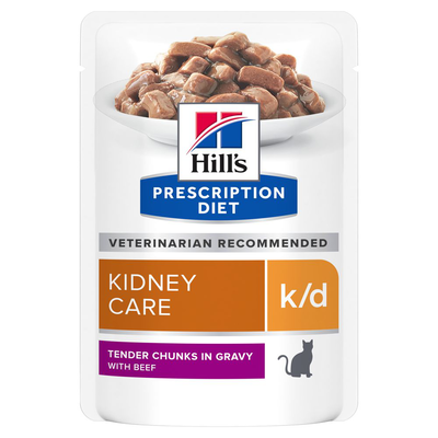 Hill's Prescription Diet Cat k/d Renal con Manzo 85 gr