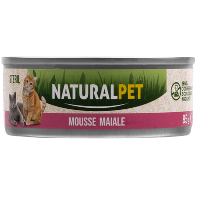 Naturalpet Cat Sterilised Mousse al maiale 85gr