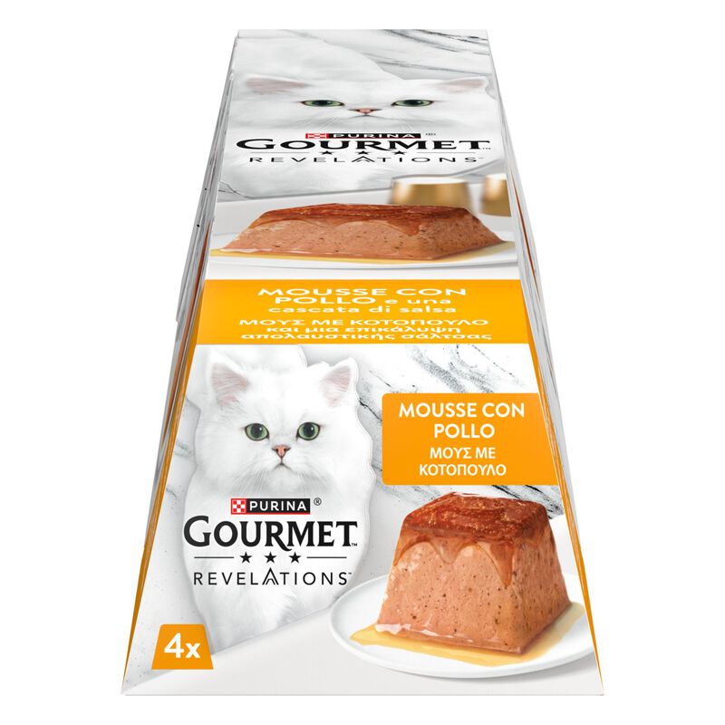 Gourmet Revelations Cat Pollo in mousse 4x57 gr