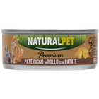 Naturalpet Premium Cat Adult pat&eacute; al pollo con patate 85gr