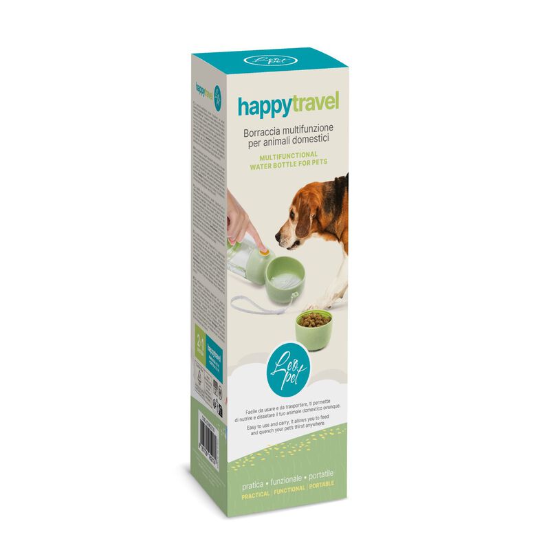 Leo Pet  Happy Travel Borraccia Multifunzione per animali 