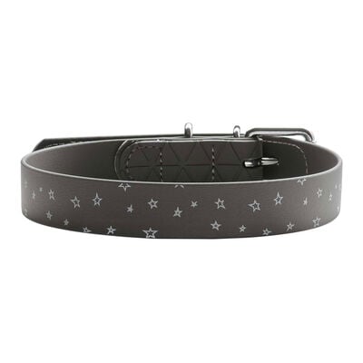 Hunter Collare Convenience Reflect Tg. 60/L Grigio con Stelle