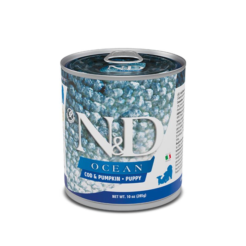 Farmina N&D Ocean Dog Puppy Merluzzo e zucca 285 gr