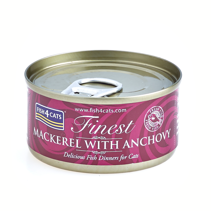 Fish4cats Finest Cat Sgombro Acciughe 70 g