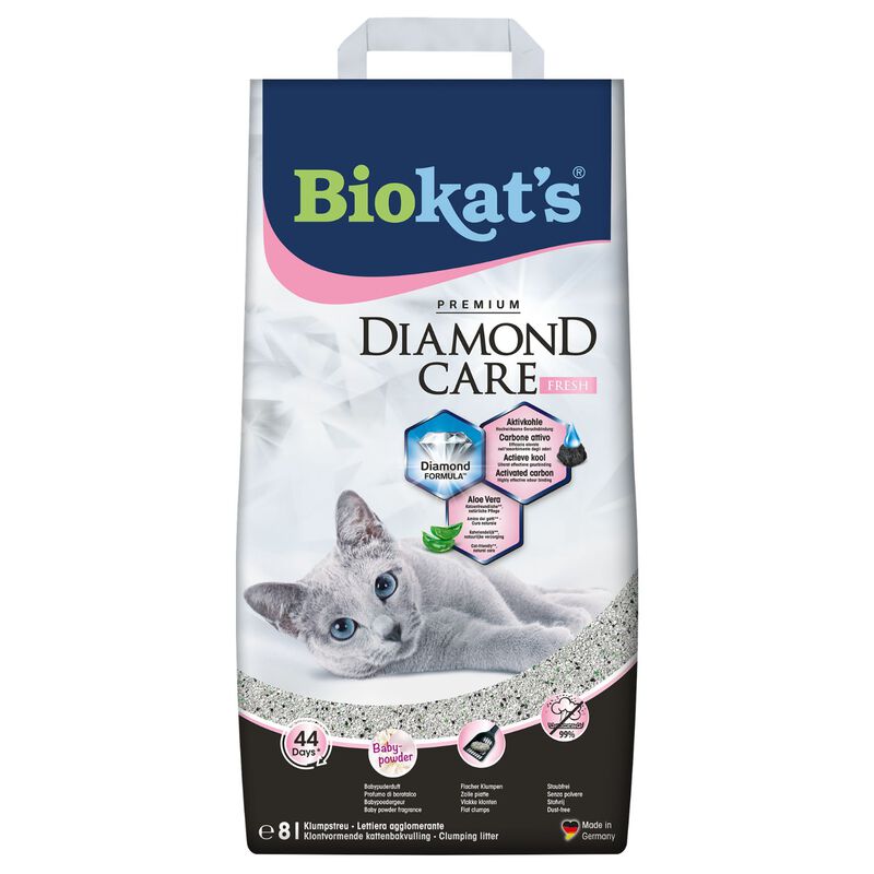 Biokat's Lettiera Diamond Care Fresh 8 lt