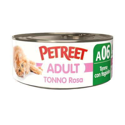 Petreet Cat Tonno rosa Tonno con fagiolini 70 gr