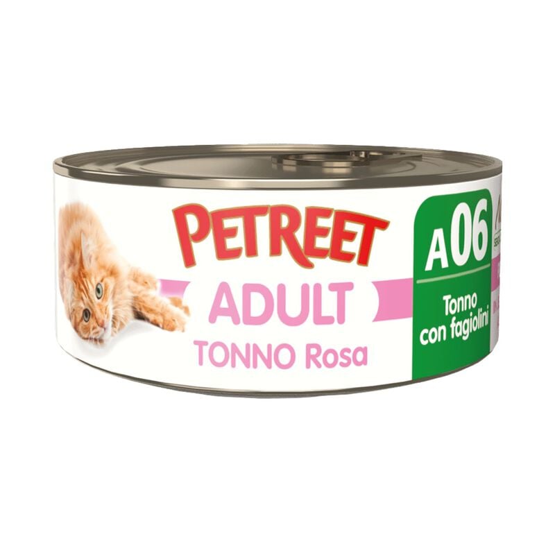 Petreet Cat Tonno rosa Tonno con fagiolini 70 gr