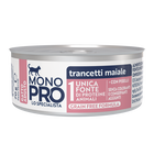 Monopro Cat Adult Trancetti maiale con piselli 70gr