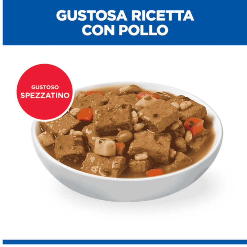 Hill's Science Plan Spezzatino con Pollo e verdure per Cani Adulti 363gr