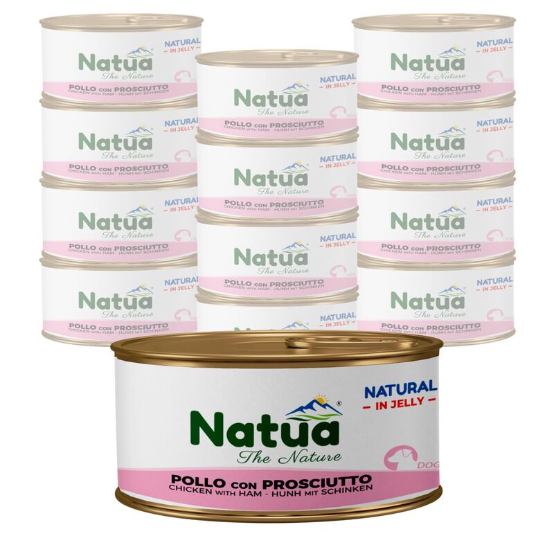 Natua Natural Dog Adult Pollo con prosciutto 150 gr