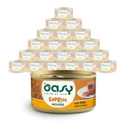 Oasy Caprice Cat Adult Gustosa Mousse con Pollo 85 gr
