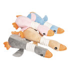 Camon Oca colorata in peluche con squeaker