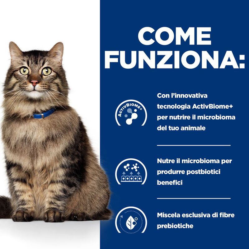 Hill's Prescription Diet Cat Gastrointestinal Biome Spezzatino al Pollo e Verdure 82 gr