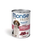Monge Fresh Dog Adult Bocconi in Pat&eacute; con Vitello 400 gr