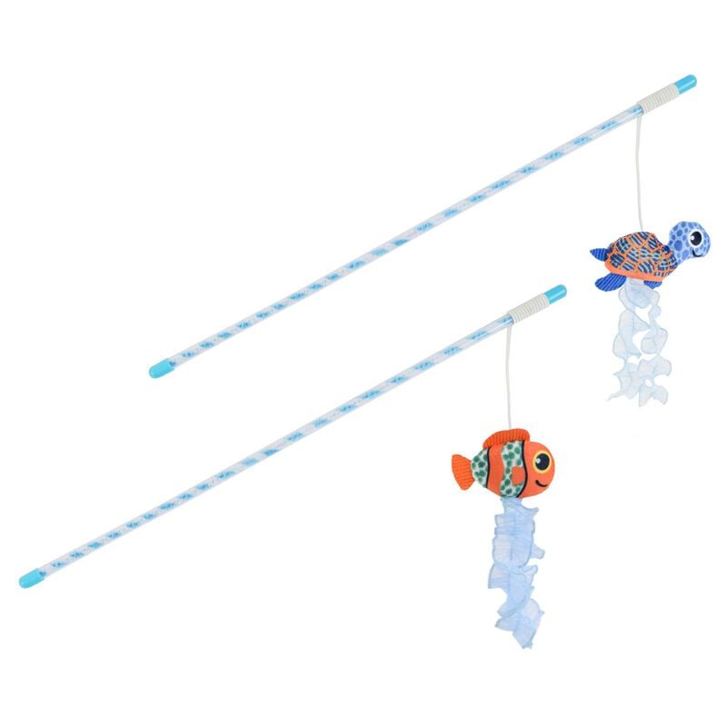 Leo Pet Cannetta per gatti Animali marini 15 cm