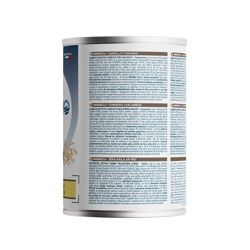 Forza10 Mono Diet Dog Agnello con riso 400gr