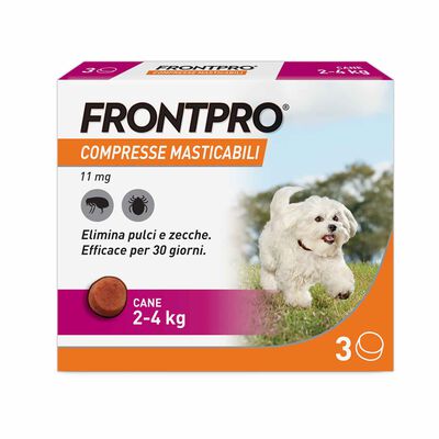 FRONTPRO compresse masticabili per cani 2-4 kg