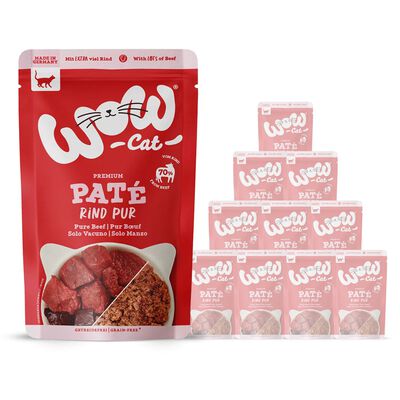 Wow Cat Adult Puro Manzo 125 gr