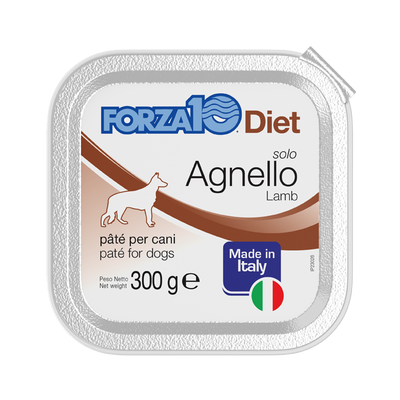 Forza 10 Mono Diet Dog pat&eacute; Solo Agnello 300 gr