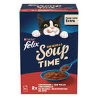 Felix Soup Cat Adult Filetti Manzo Pollo e Agnello 6 pz x 48 gr