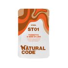 Natural Code Cat ST01 Tonnetto e Semi di Lino 70 gr