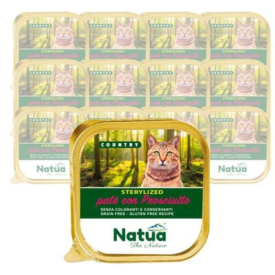 Natua Country Cat Adult Pat&eacute; Prosciutto 100 gr