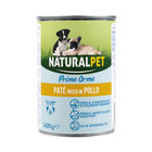 Naturalpet Prime Orme Puppy Pat&eacute; ricco in Pollo 400gr