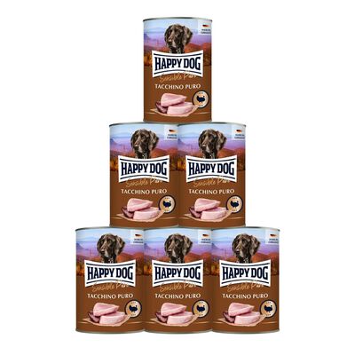 Happy Dog Sensible Pure Tacchino Puro 800 gr