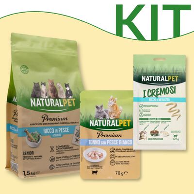 kit degustazione Naturalpet Premium cat adult/senior