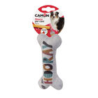 Camon Gioco Osso Hooray con squeaker per cani 14 cm