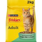 Friskies Cat Adult Mix di Coniglio con Pollo e con Verdure 2 kg