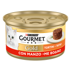 Gourmet Gold Tortini Cat Adult con Manzo 85 gr