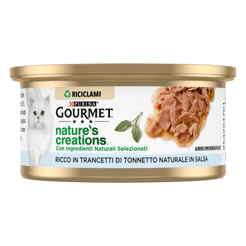 Gourmet Nature's Creations Trancetti di Tonnetto in Salsa 70 gr