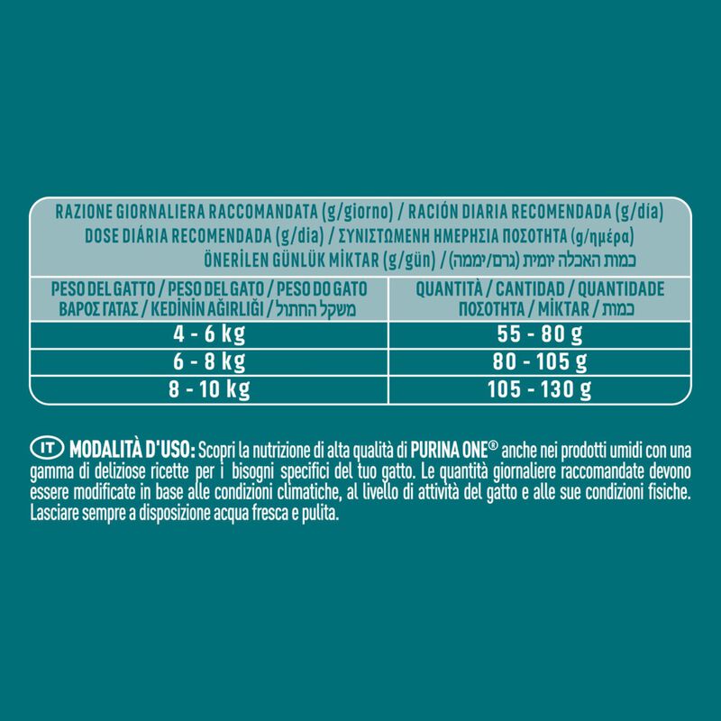 Purina One Bifensis Cat Sterilcat Manzo e Frumento 800 gr